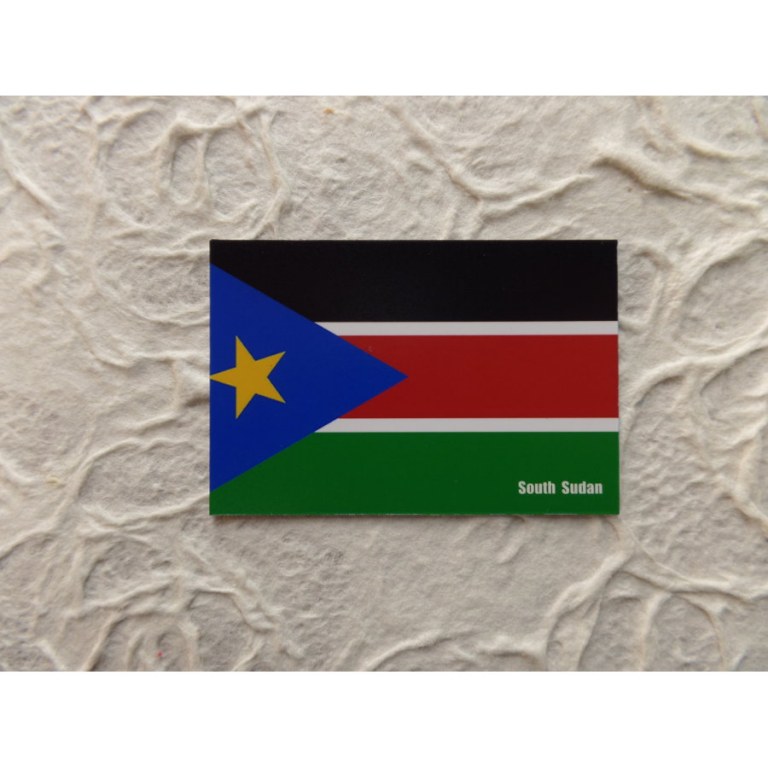 Aimant drapeau Soudan du sud