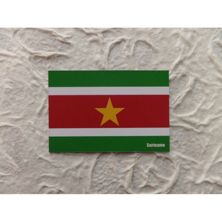 Aimant drapeau Surinam