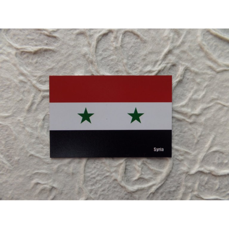 Aimant drapeau Syrie