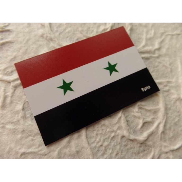Aimant drapeau Syrie