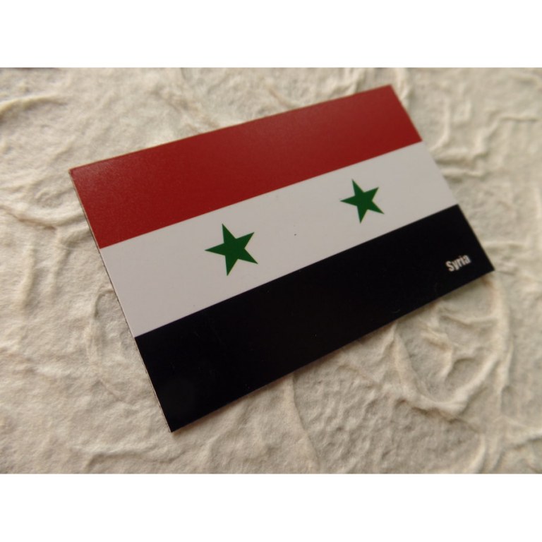 Aimant drapeau Syrie