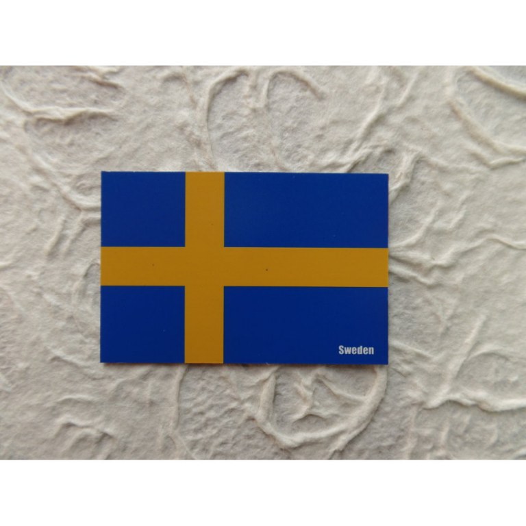 Aimant drapeau Suède