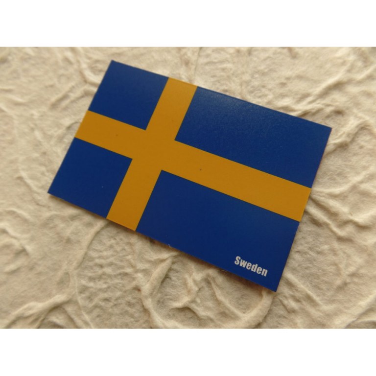 Aimant drapeau Suède