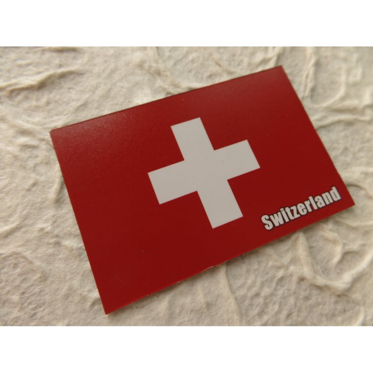 Aimant drapeau Suisse
