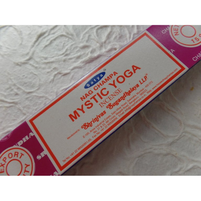 Encens mystic yoga