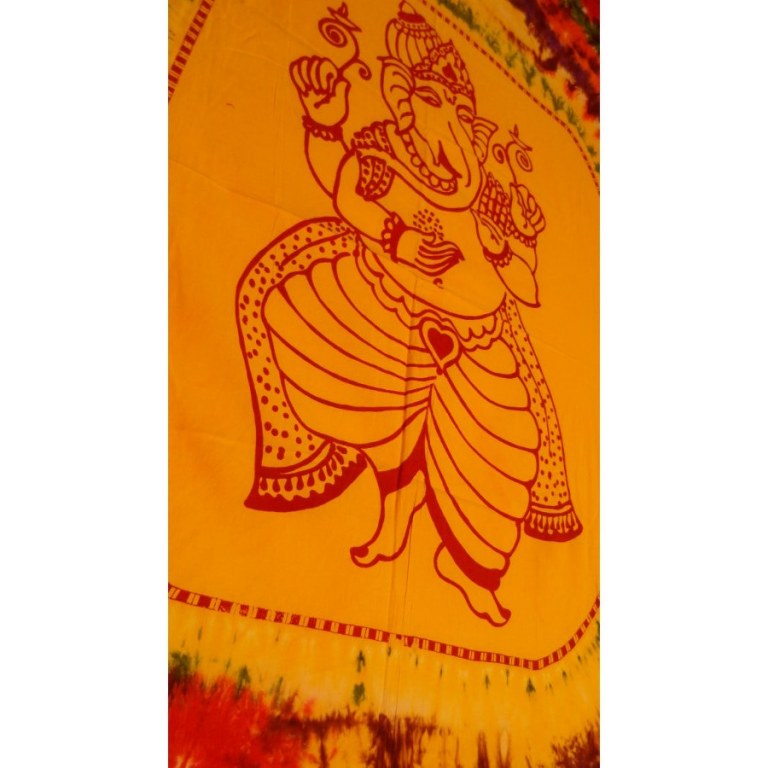 Tenture multicolore Ganesh 
