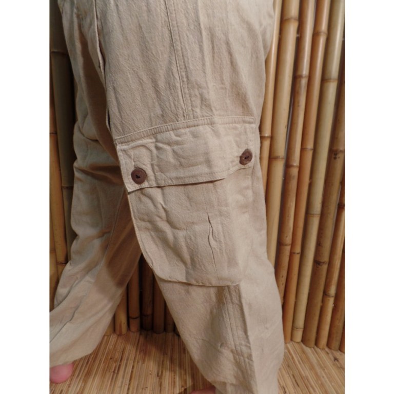 Pantalon baba tchik écru