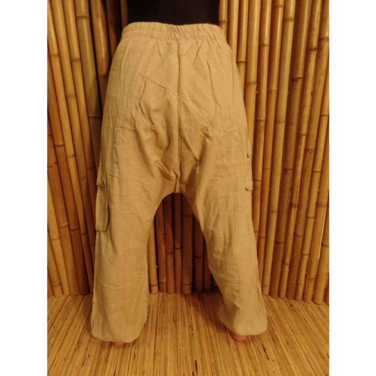 Pantalon baba tchik écru