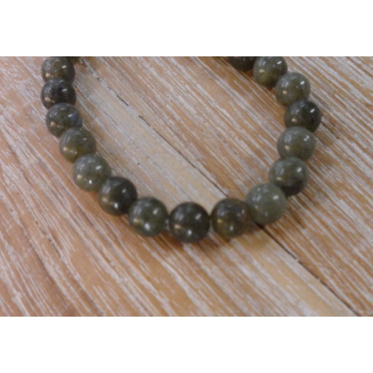 Bracelet mala labradorite