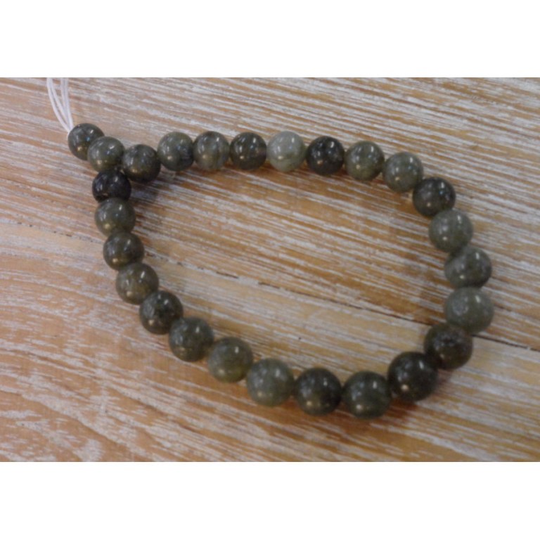 Bracelet mala labradorite