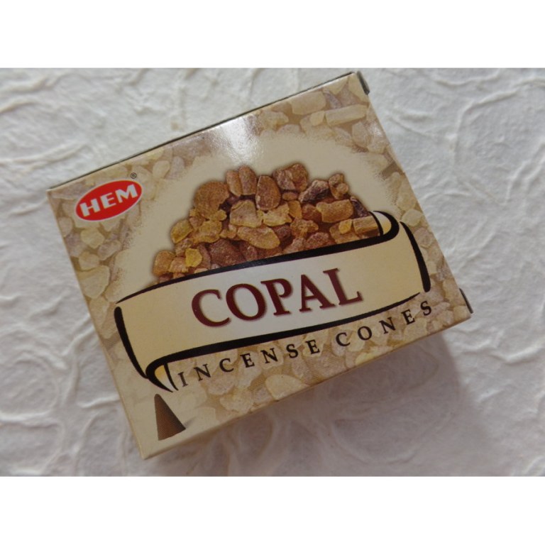 Cônes d'encens copal