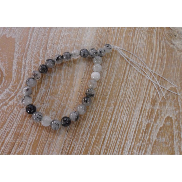 Bracelet mala rutile