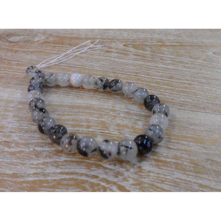 Bracelet mala rutile