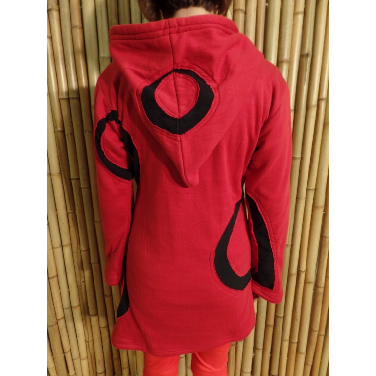 Veste coquelicot rouge