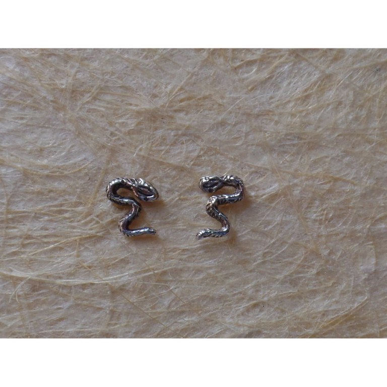 Clous d'oreilles serpent S