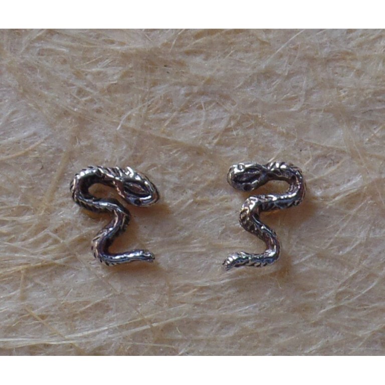 Clous d'oreilles serpent S