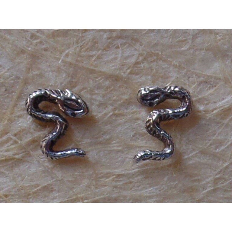 Clous d'oreilles serpent S