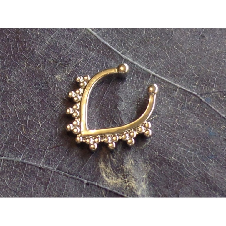 Bijou septum mini perles