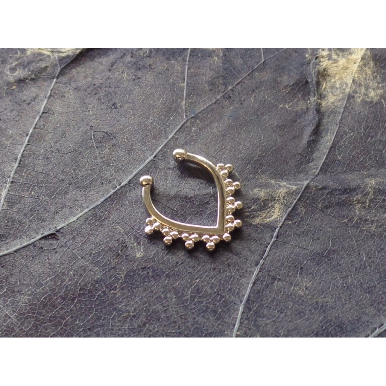 Bijou septum mini perles