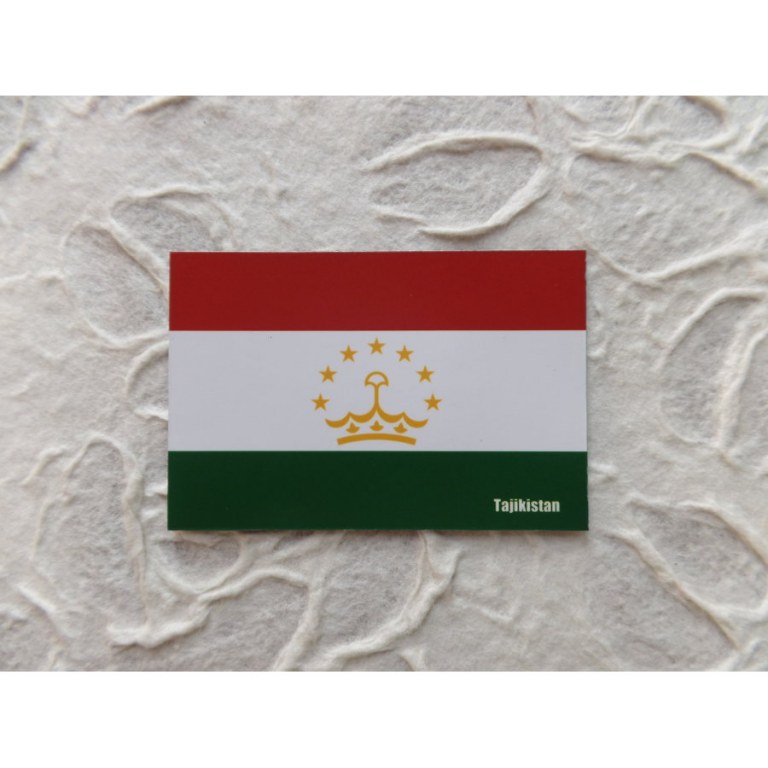Aimant drapeau Tadjikistan