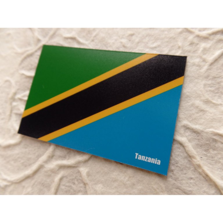 Aimant drapeau Tanzanie