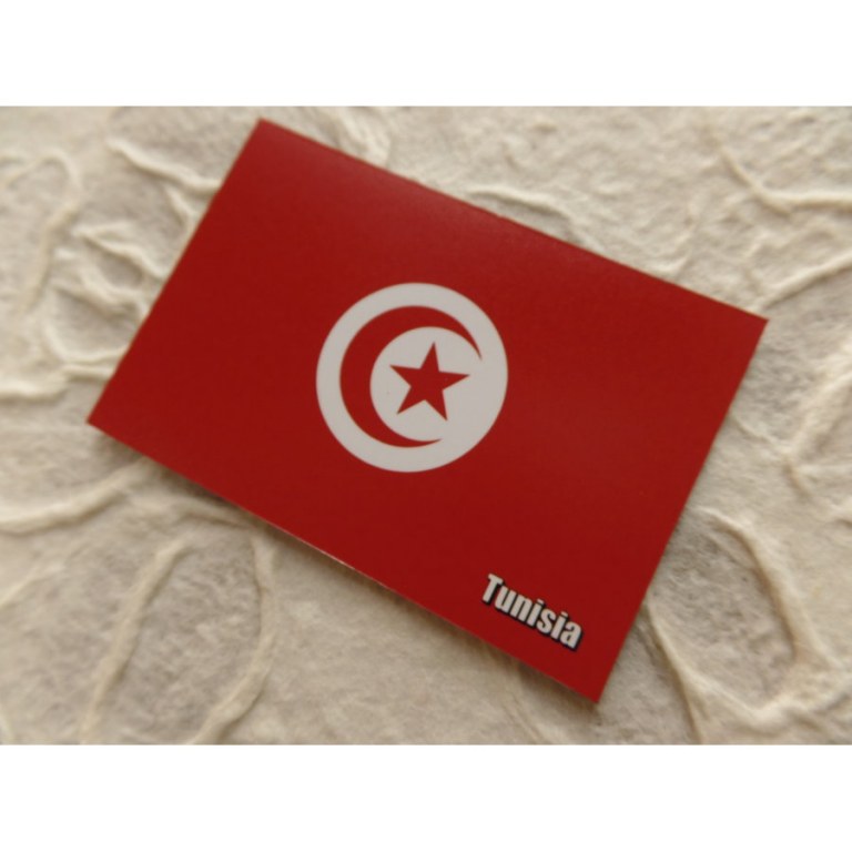 Aimant drapeau Tunisie