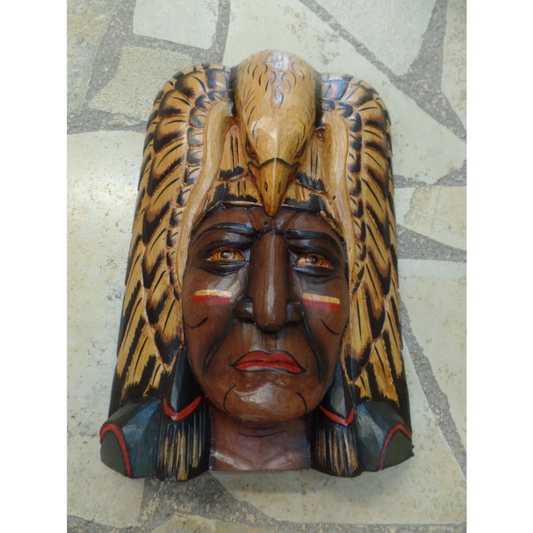 Masque chef Indien grand aigle