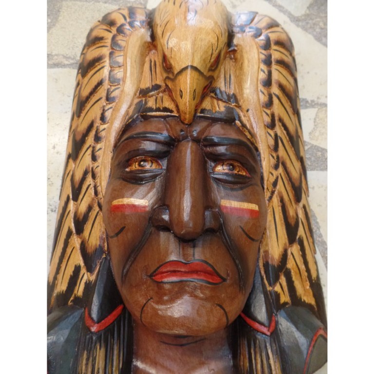 Masque chef Indien grand aigle