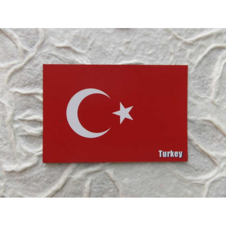 Aimant drapeau Turquie