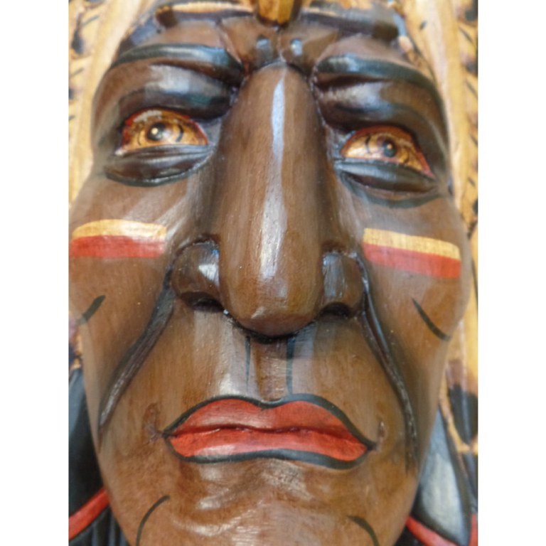 Masque chef Indien grand aigle
