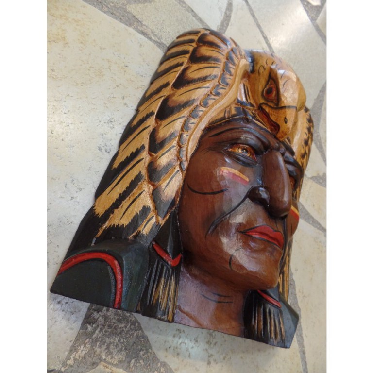 Masque chef Indien grand aigle
