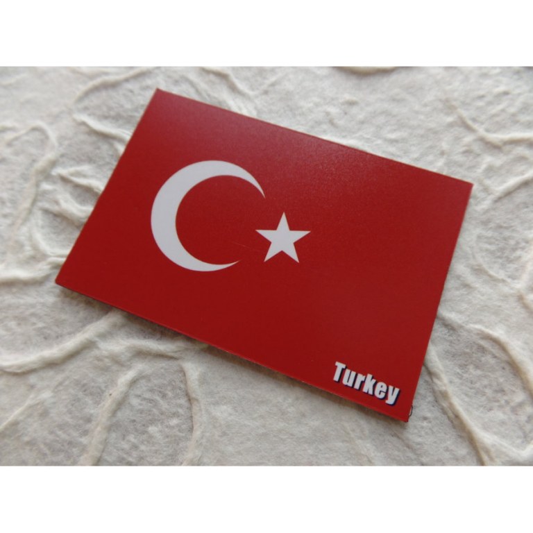 Aimant drapeau Turquie