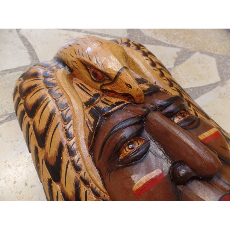 Masque chef Indien grand aigle