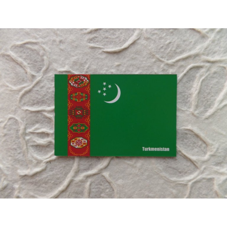 Aimant drapeau Turkmesnistan