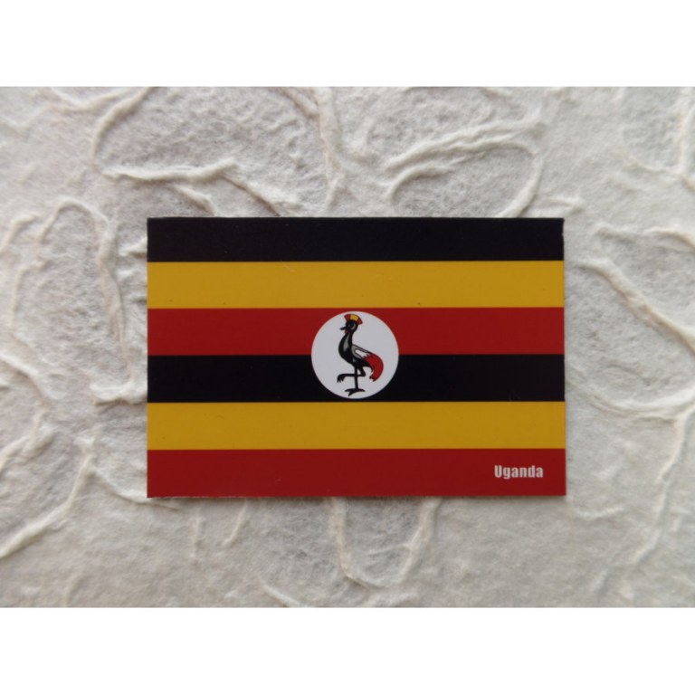 Aimant drapeau Ouganda