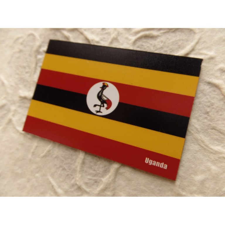 Aimant drapeau Ouganda