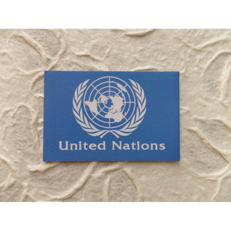 Aimant drapeau Nations unies
