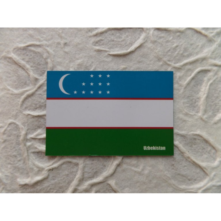 Aimant drapeau Ouzbékistan