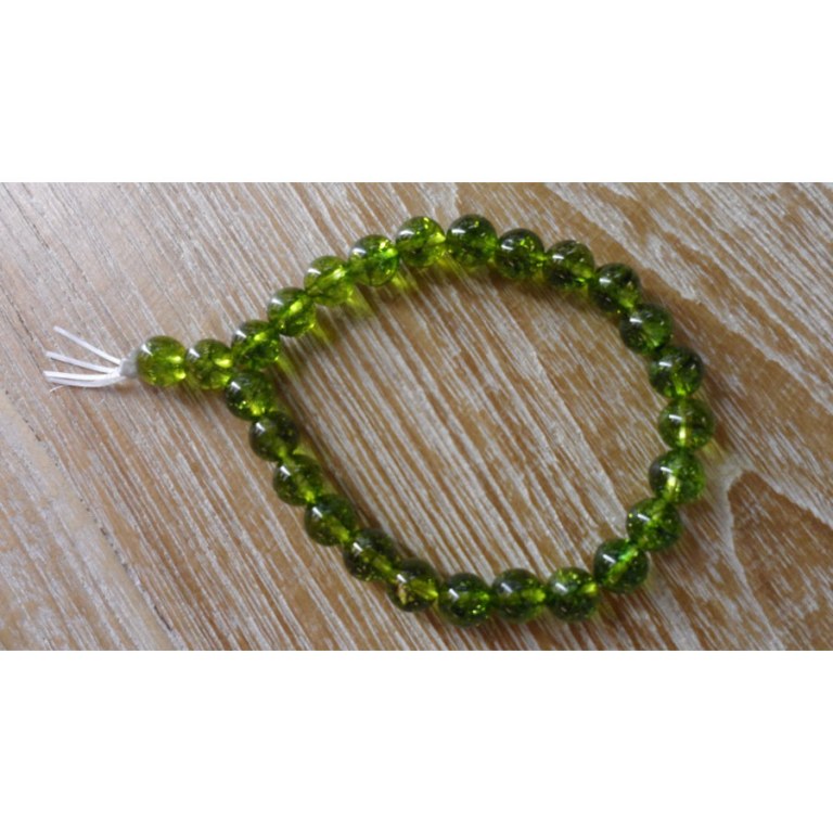 Bracelet mala péridot