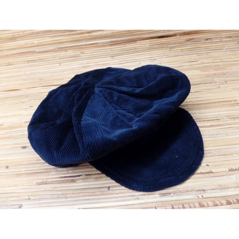 Casquette velours noire