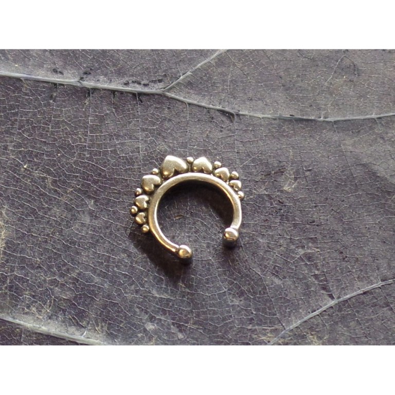 Bijou septum coeurs