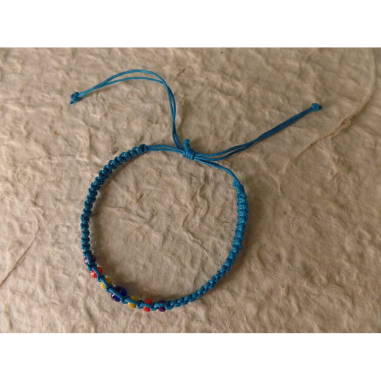 Bracelet bleu oeil