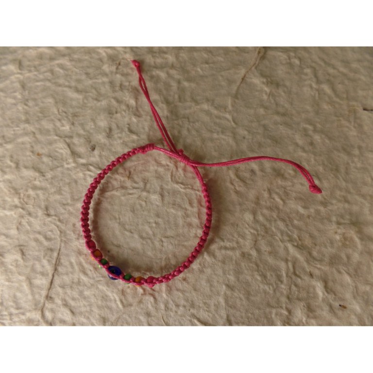 Bracelet rose oeil