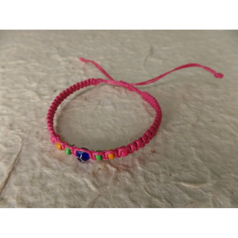 Bracelet rose oeil