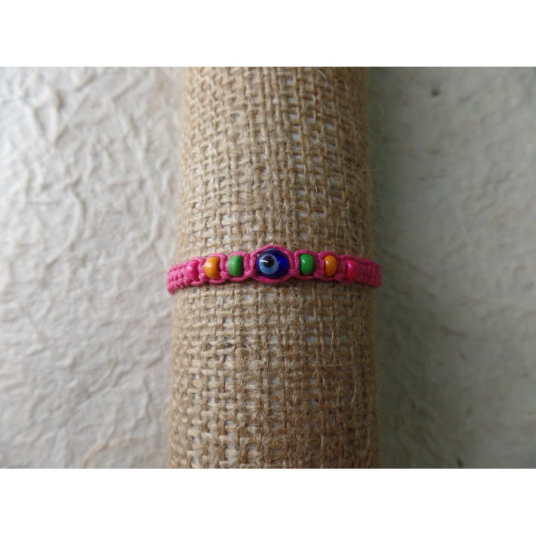 Bracelet rose oeil