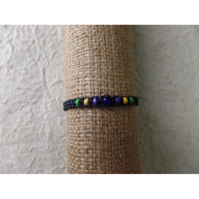 Bracelet noir oeil