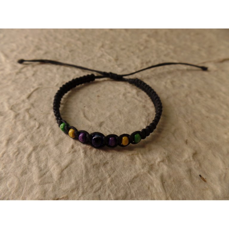 Bracelet noir oeil