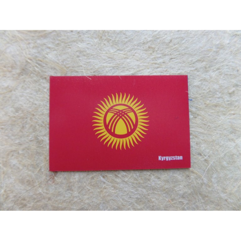 Aimant drapeau Kirghizistan
