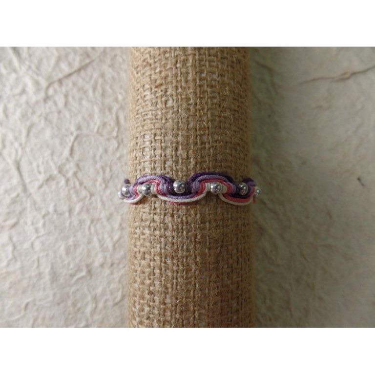 Bracelet ola mauve