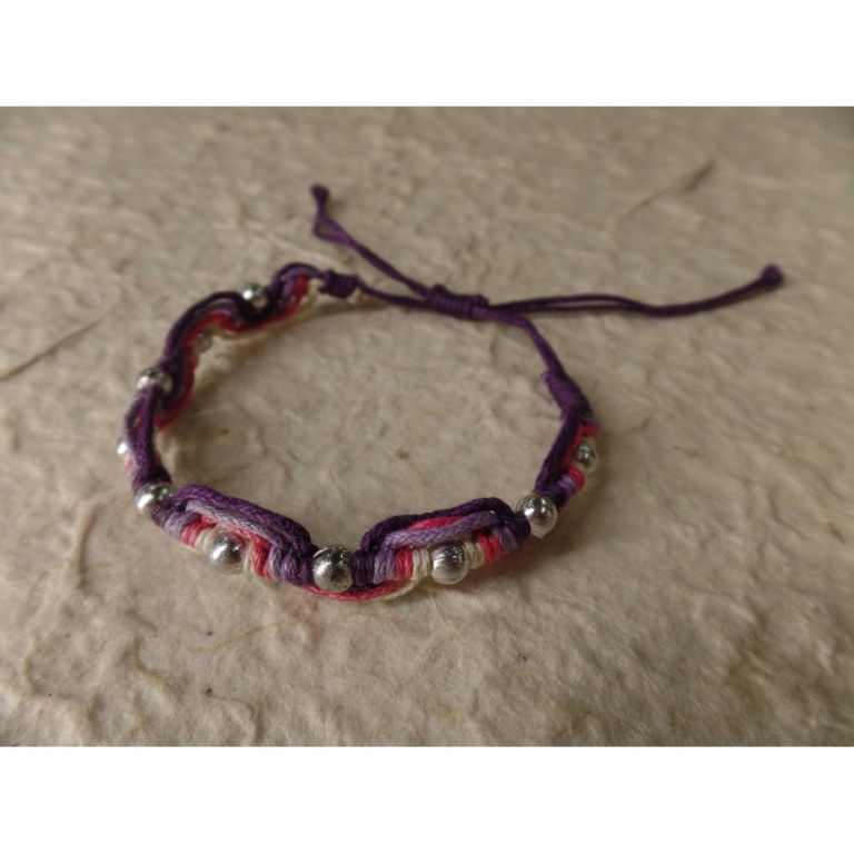 Bracelet ola mauve